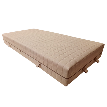 Beige mattress  on a transparent background